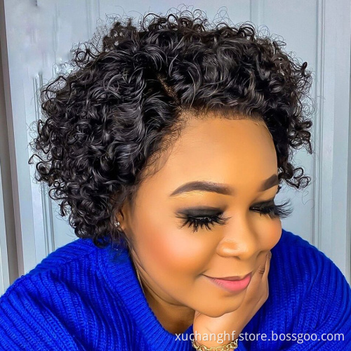 10A Brazilian Hair Romance Bouncy Curls Funmi Hair Virgin Remy Human Extension Fumi Hair with 4x4 Lace Closure